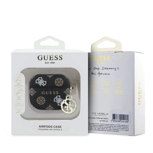 Guess Apple Airpods 4 fekete tok GUA4P4RPEK