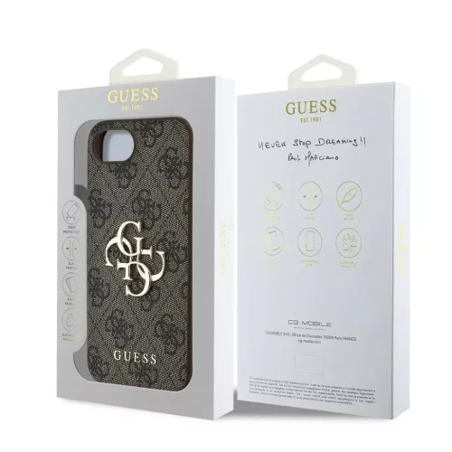 Guess tok fekete GUHCPSE44GMGBR Apple iPhone 16e készülékhez