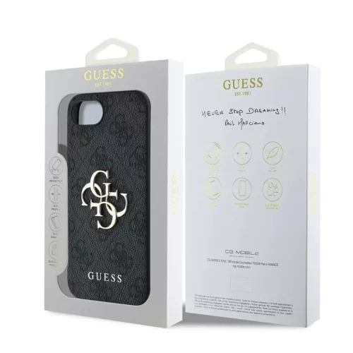 Guess tok fekete GUHCPSE44GMGGR Apple iPhone 16e készülékhez