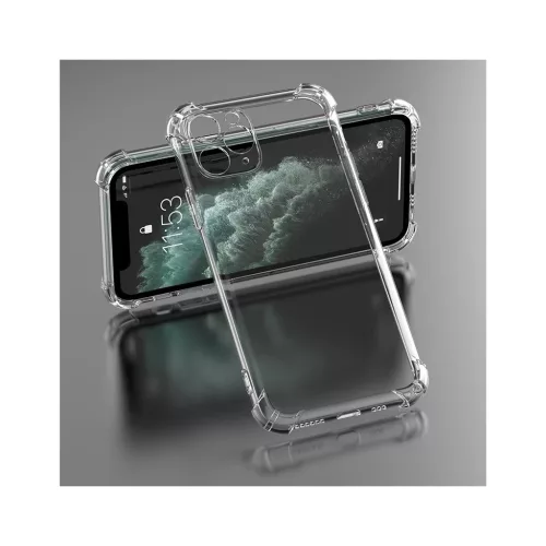 TPU ARMOR átlátszó szilikon tok 1,5mm Samsung Galaxy A21s készülékhez
