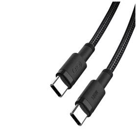 XO kábel NB-Q199 PD USB-C - USB-C 1,5m 100W Fekete