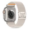 Tech-Protect NYLON CLASP óraszíj titanium, Apple Watch 42mm (S1-S3) / 44mm / 45mm / 46mm / 49mm készülékhez