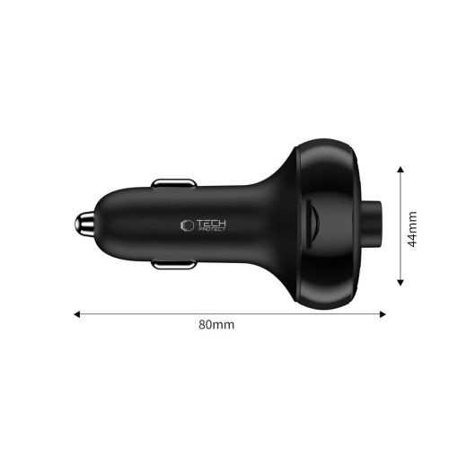 Tech-Protect CC06 FM Transzmitter Autós Töltő PD72W