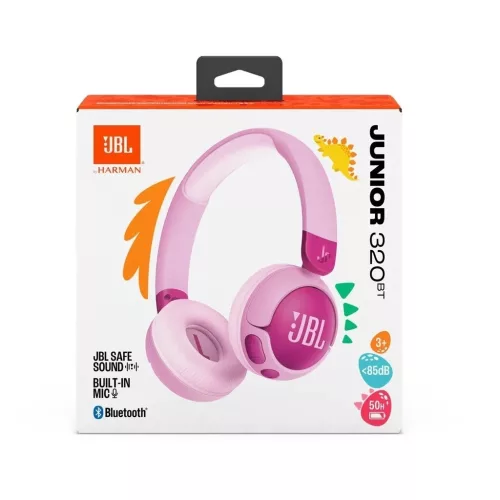 JBL Junior 320BT Bluetooth Headset, lila
