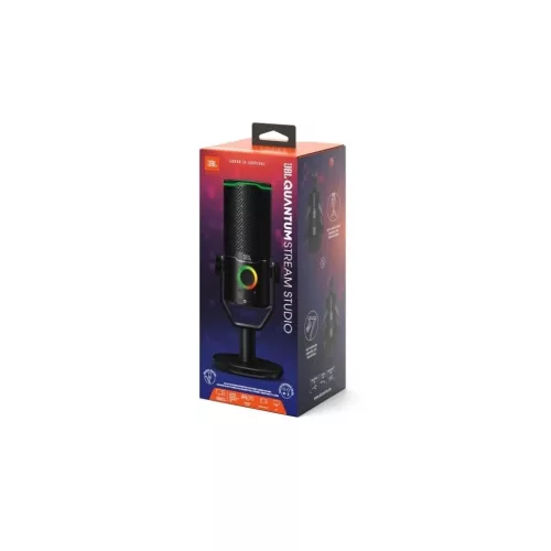 JBL Quantum Stream Studio USB mikrofon, fekete