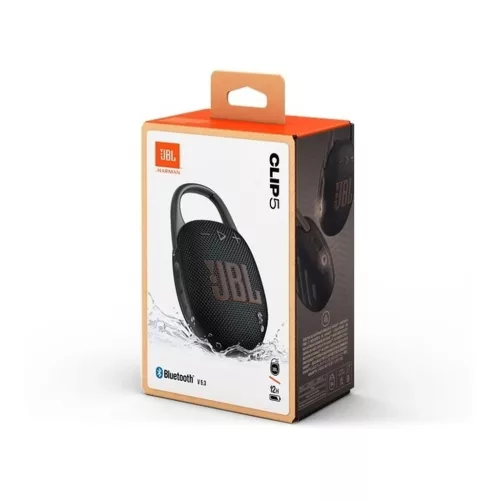JBL Clip 5 bluetooth hangszóró, fekete
