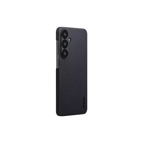 Pitaka ULTRA-SLIM tok Black/Grey Twill Samsung Galaxy S25 készülékhez (KS2501)