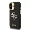 Guess tok kihajtható állvánnyal fekete GUHCP16SPCS4GSK Apple iPhone 16 készülékhez