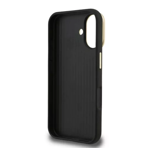 Guess tok kihajtható állvánnyal fekete GUHCP16SPCS4GSK Apple iPhone 16 készülékhez