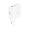 XO CE35 Fehér Hálózati Töltő PD100W 1*USB-A / 2*USB-C