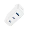 XO CE35 Fehér Hálózati Töltő PD100W 1*USB-A / 2*USB-C