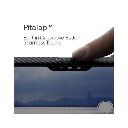 Pitaka ULTRA-SLIM tok Black/Grey Apple iPhone 17 Pro Max készülékhez (KI1701BPM)