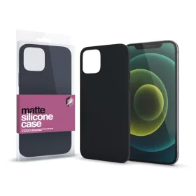   XPRO™ Szilikon matte tok ultravékony fekete Apple iPhone 17 Pro /18 Pro készülékhez