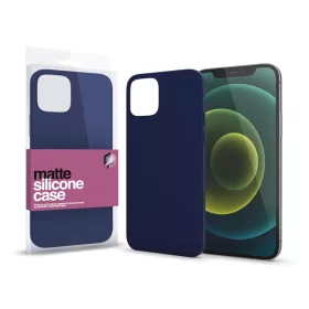  XPRO™ Szilikon matte tok ultravékony sötétkék Apple iPhone 17 Pro /18 Pro készülékhez