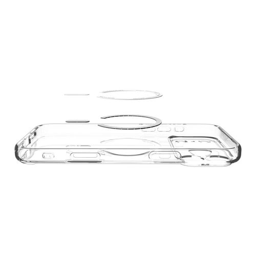 Spigen Ultra Hybrid MagSafe védőtok Apple iPhone 17 Pro készülékhez, clear gold