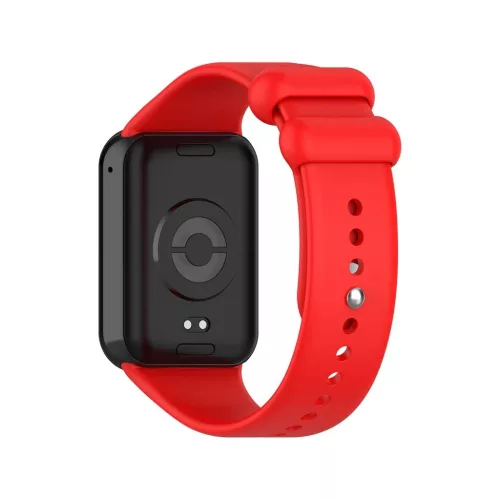 Szilikon szíj Mi Band 8 Pro / M8 Pro (7) készülékhez piros