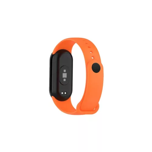 3 darabos szilikon szíj Mi Band 8/M8 készülékhez, narancssárga