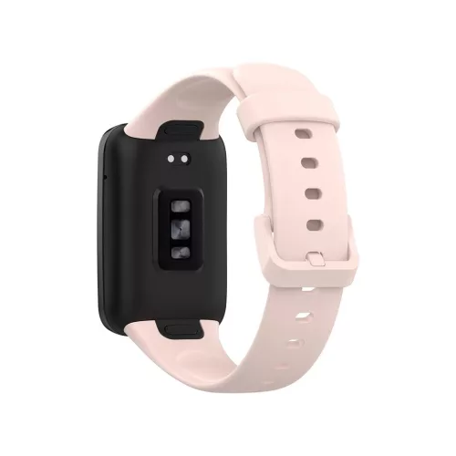 Szilikon szíj Mi Band 7 Pro/M7 Pro készülékhez világos rózsaszín