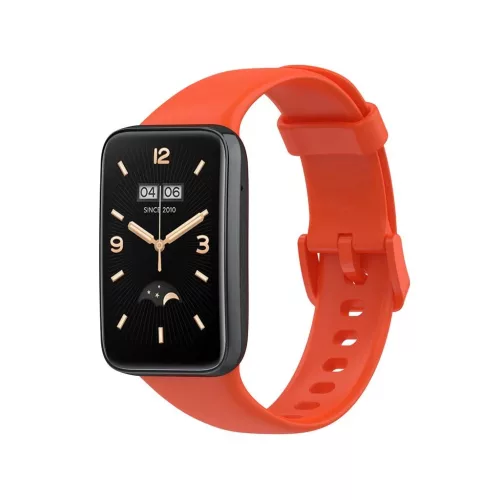 Mi Band 7 Pro/M7 Pro készülékhez szilikon szíj (12) narancssárga