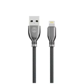 Forever Tornado USB–Lightning kábel 1,0 m 3A fekete