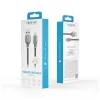 Forever Tornado USB–Lightning kábel 1,0 m 3A fekete