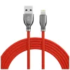 Forever Tornado USB–Lightning kábel 1,0 m 3A piros