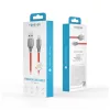 Forever Tornado USB–Lightning kábel 1,0 m 3A piros