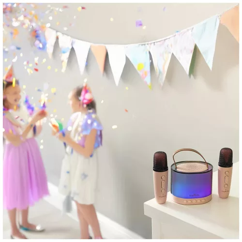 Maxlife Bluetooth karaoke hangszóró MXKS-200 fehér
