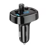 XO BCC02 FM-adó és Bluetooth MP3 autós töltő 15W fekete