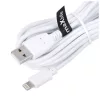 Maxlife USB–Lightning kábel 3,0 m 2A fehér