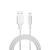 Forever újrahasznosított USB-A - Lightning kábel 1,5 m 2,4 A HDKR12-AL-00 fehér