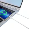 Forever újrahasznosított USB-A - Lightning kábel 1,5 m 2,4 A HDKR12-AL-00 fehér
