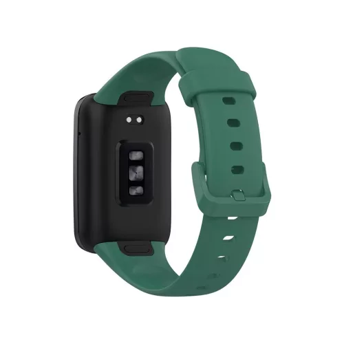 Szilikonszíj Mi Band 7 Pro/M7 Pro készülékhez, zöld
