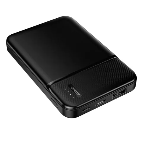 Maxlife MXPB-01 5000 mAh powerbank fekete