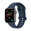 Szilikon szíj Apple Watch 38/40/41MM készülékhez M kék