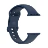Szilikon szíj Apple Watch 38/40/41MM készülékhez M kék
