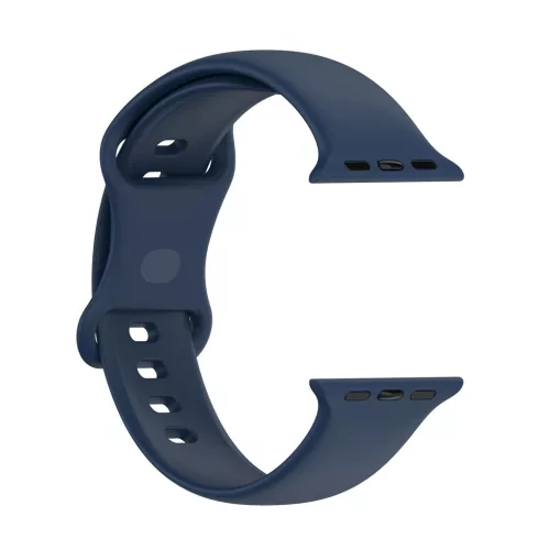 Szilikon szíj Apple Watch 38/40/41MM készülékhez M kék