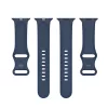 Szilikon szíj Apple Watch 38/40/41MM készülékhez M kék