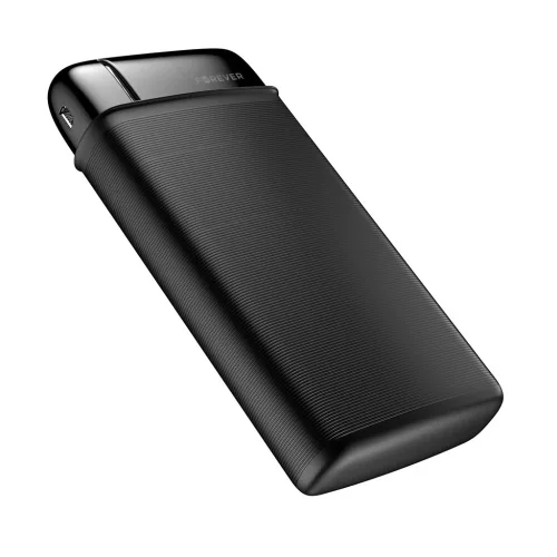Forever TB-100L 20000 mAh külső akkumulátor fekete
