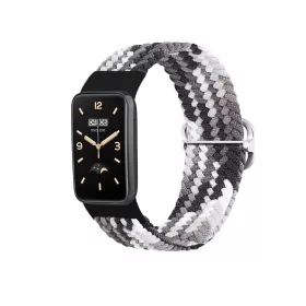   Barided szíj Mi Band 7 Pro/M7 Pro (13) készülékhez, fekete és fehér