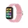 Fonott szíj MI BAND 8 PRO és M8 PRO készülékhez rózsaszín