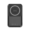 Forever mágneses vezeték nélküli powerbank MATB-100 PD QC 22.5W 10000 mAh fekete