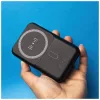 Forever mágneses vezeték nélküli powerbank MATB-100 PD QC 22.5W 10000 mAh fekete