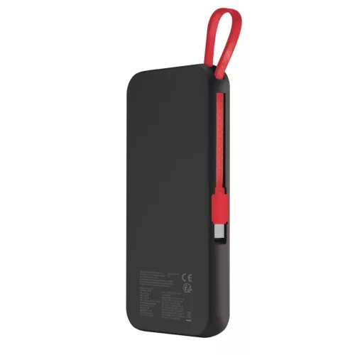 Maxlife vezeték nélküli külső akkumulátor MXPB-08 10000 mAh mágneses 3in1 fekete