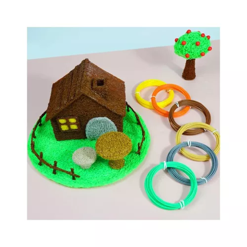 3D tollhoz filament készlet, 36 m (12×3 m), színes