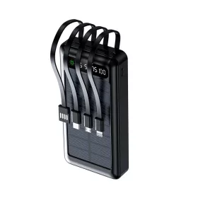 Setty napelemes powerbank SLR-120 20000 mAh fekete