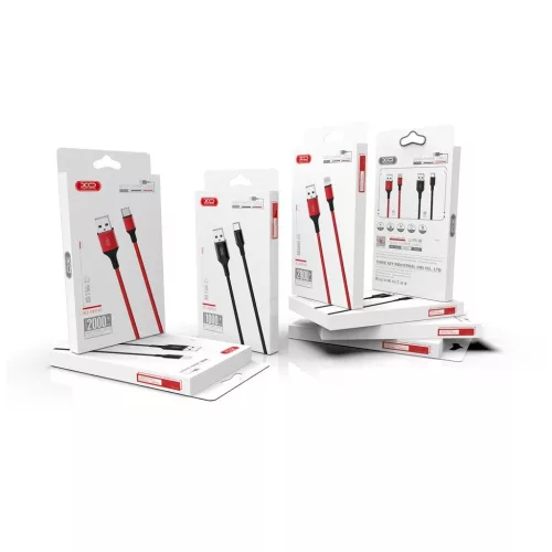 XO cable NB143 USB-Lightning kábel 1,0 m 2,4 A fekete