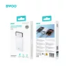BWOO Ultra thin 22,5W 10000 mAh hordozható akkumulátor, fehér