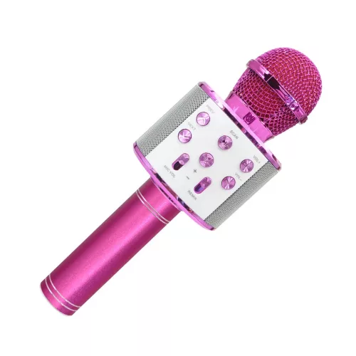 Forever Bluetooth mikrofon hangszóróval BMS-300 rózsaszín