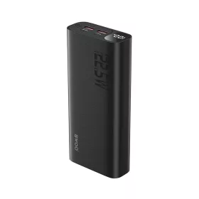   BWOO 22,5 W 20000 mAh külső akkumulátor LCD kijelzővel, fekete